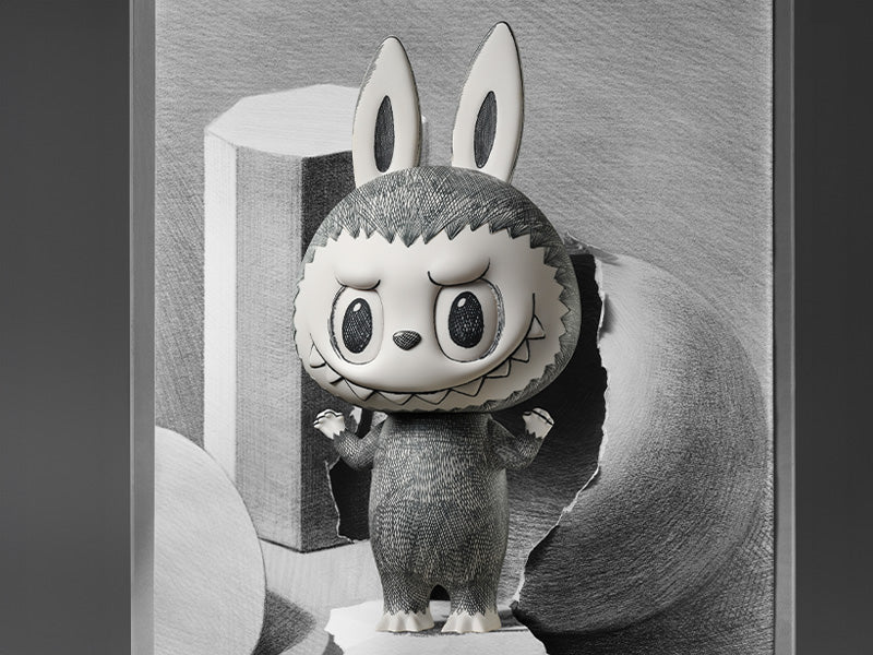 MEGA LABUBU 400% Sketch