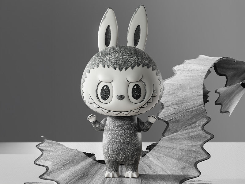 MEGA LABUBU 400% Sketch