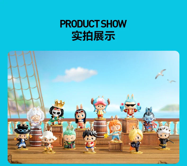 POPMART THE MONSTERS×ワンピースシリーズ ブラインドボックスフィギュア おもちゃ ギフト LABUBU 在庫あり